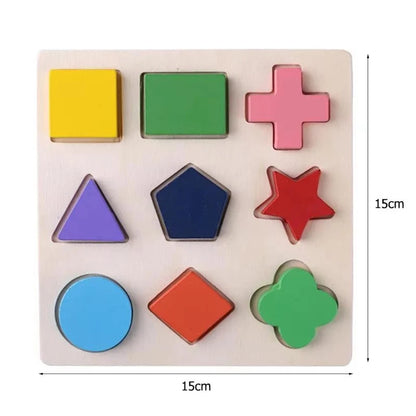 Montessori Shape Blocks