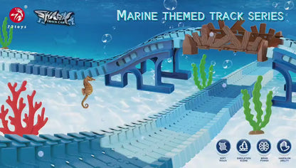 Shark Race Track Toy for Kids